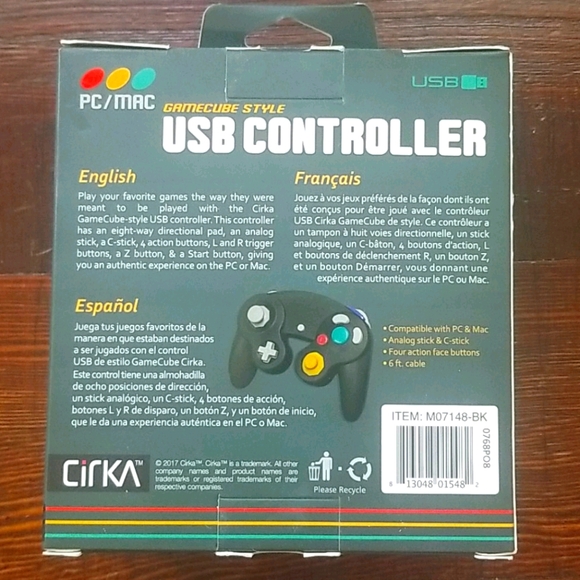 USB gamecube style controller - Picture 3 of 6